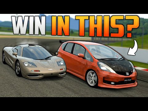 Gran Turismo 6 But I Can Only Use a Honda Fit