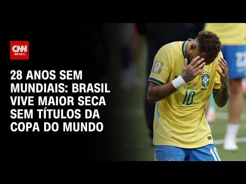 Brasil vive maior seca sem títulos mundiais da história, com 28 anos sem conquistas | AGORA CNN
