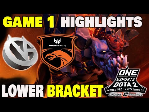 VICI GAMING VS TNC PREDATOR GAME 1 Highlights One Esports Singapore Lower Bracket