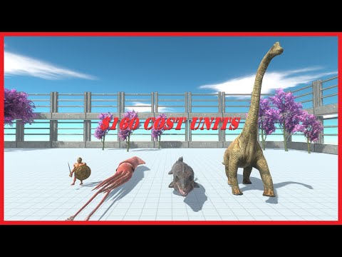 $160 COST UNITS VS EVERY FACTIONS - ANIMAL REVOLT BATTLE SIMULATOR