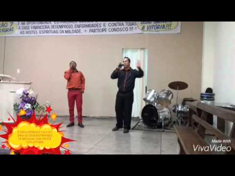 SIRLEY E VALDIR LOUVANDO A DEUS O INO É 100% VITÓRIA