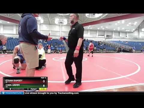 195 Lbs 3rd Place Match - Ethan Ramsey, MI Vs Coen Grimm, OH 1b49