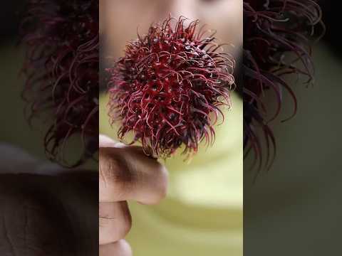My First Time Trying Rambutan