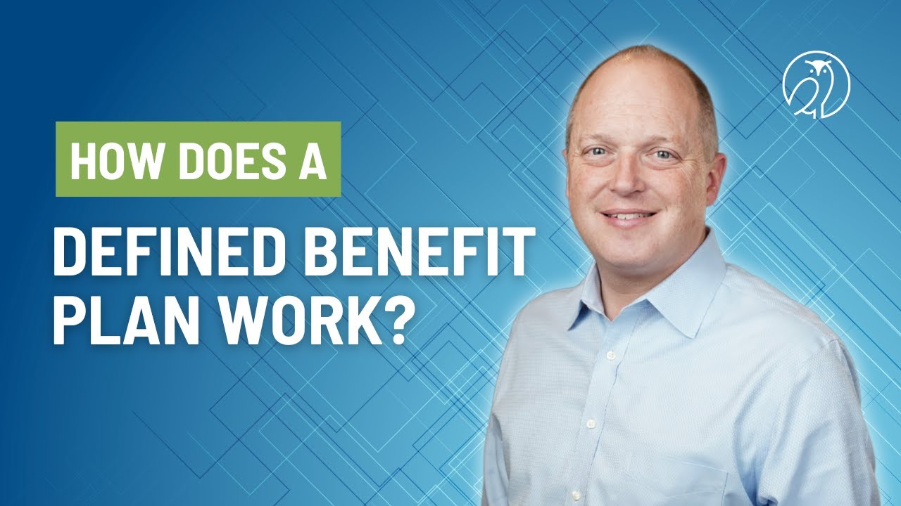 How does a defined benefit plan work?
