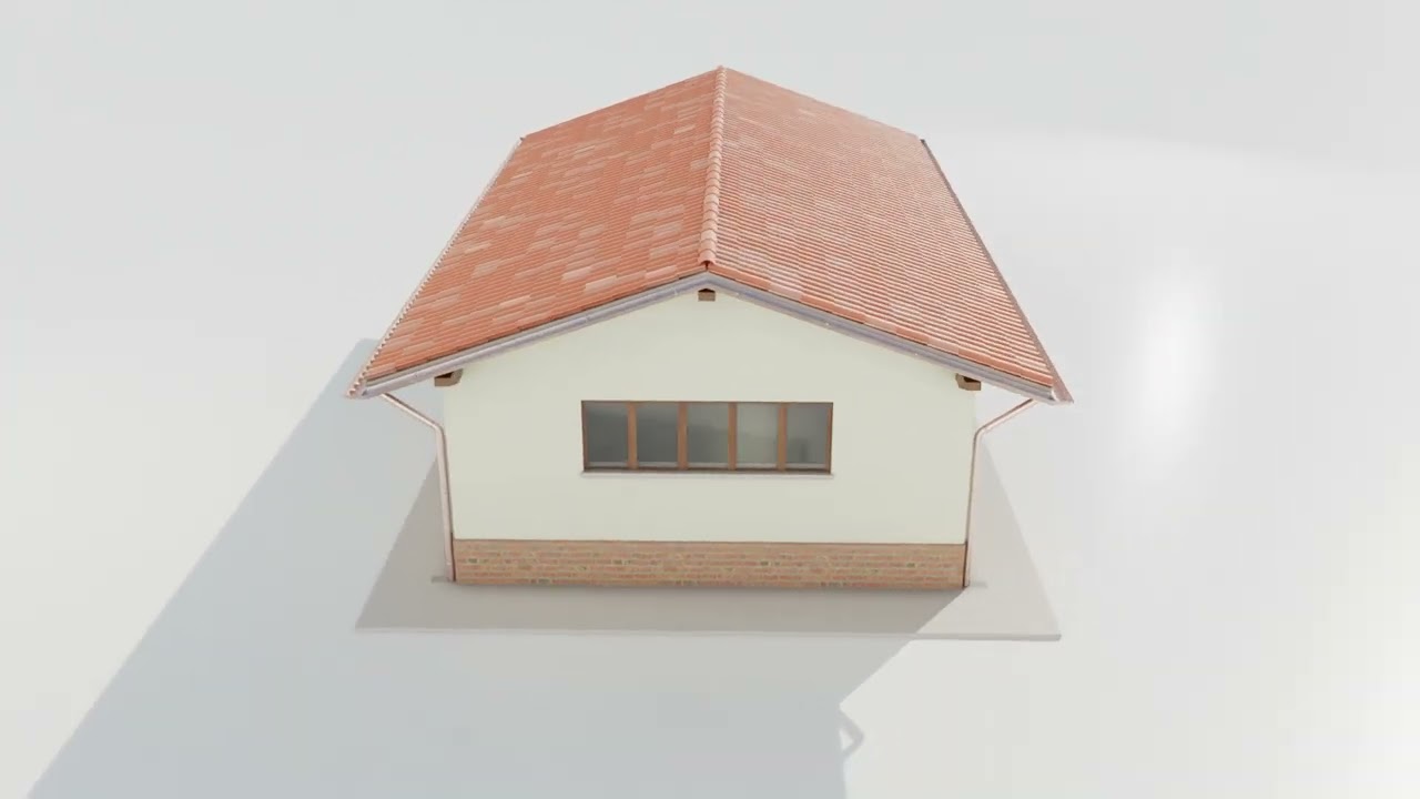 Italian Farm Building - Garage 3 3D Model