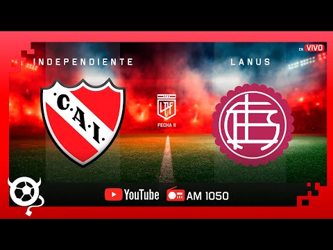 Independiente - Lanus | 🔴 EN VIVO  - 🏆Torneo Clausura 2025.