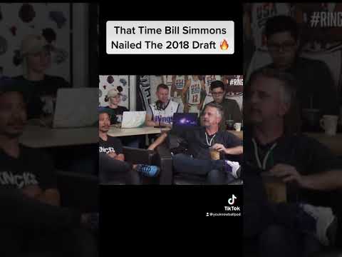 Bill Simmons displaying some ball knowledge on the Ringer’s 2018 NBA draft live stream 🤯