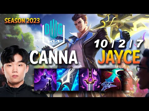 DK Canna JAYCE vs FIORA Top - KR Ranked