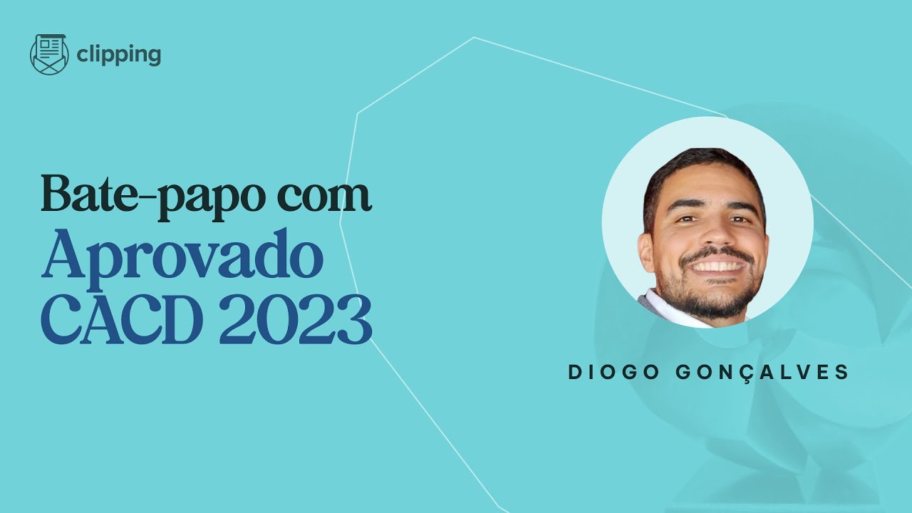 Bate-papo com aprovado no CACD 2023 | Diogo Gonçalves