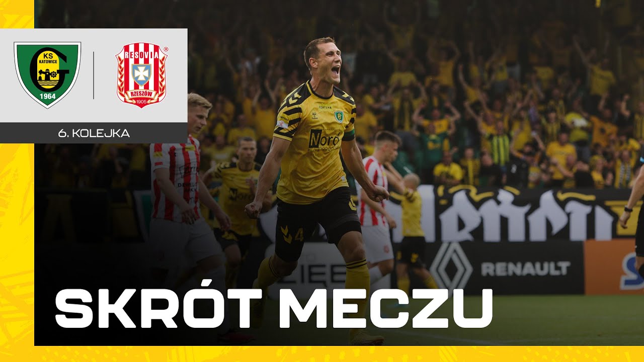 WIDEO: GKS Katowice - Resovia 3-0 [SKRÓT MECZU]