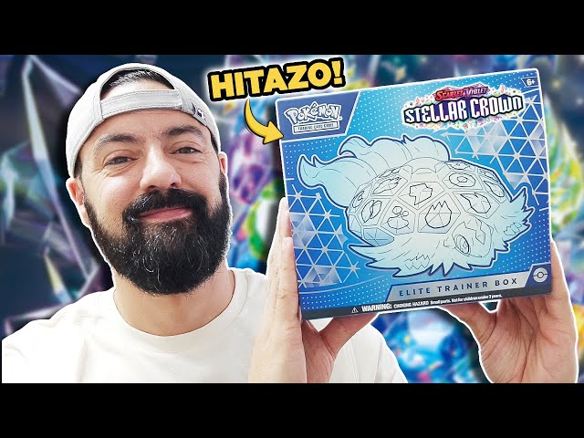 Vídeo relacionado con Pokémon TCG: Scarlet & Violet Stellar Crown Elite Trainer Box, Multicolor, Talla única (820650859229)