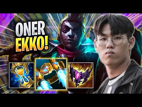 ONER IS A GOD WITH EKKO! - T1 Oner Plays Ekko JUNGLE vs Sylas! | Season 2023