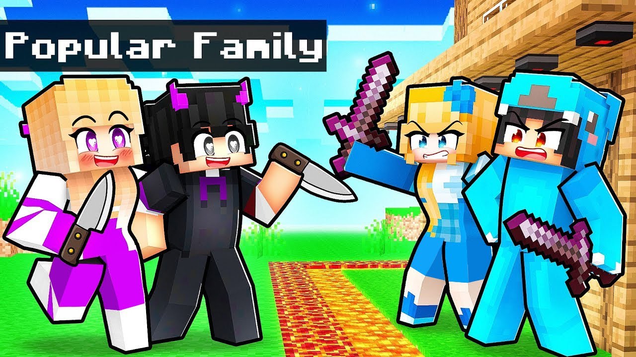 POPULAR FAN GIRL FAMILY vs The Most Secure House in Minecraft!
