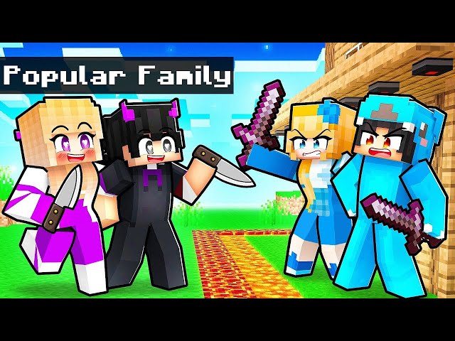 POPULAR FAN GIRL FAMILY vs The Most Secure House in Minecraft! SDDEFAULT Thumbnail