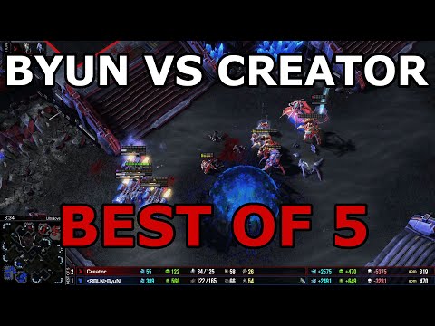 ByuN vs Creator (TvP) (BO5) - Starcraft 2