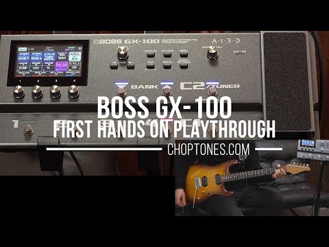Boss GX-100 | First Hands On Playthrough Demo
