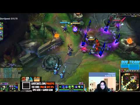 imaqtpie getting wrecked by malphite