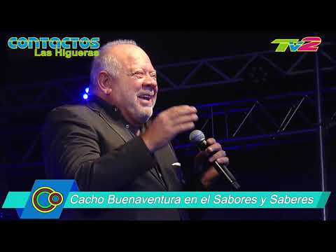 Cacho Buenaventura en el Sabores y Saberes 2019 (mayo 2019)
