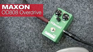 Video thumbnail for MAXON OD808 Overdrive by session