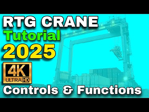 Explained Most Used Rtg Crane Controls Functions 4k Full Hd