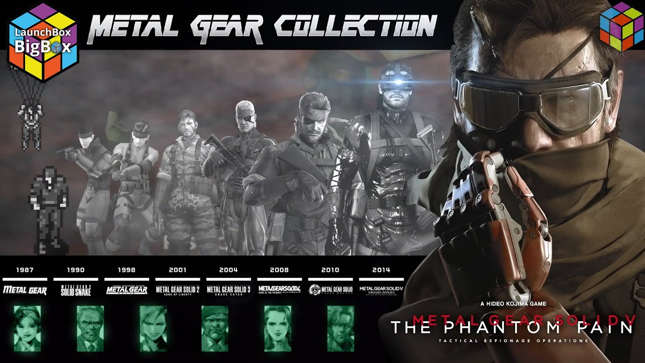 Launchbox Metal Gear Solid Showcase Build (15 Games) - Donell HD