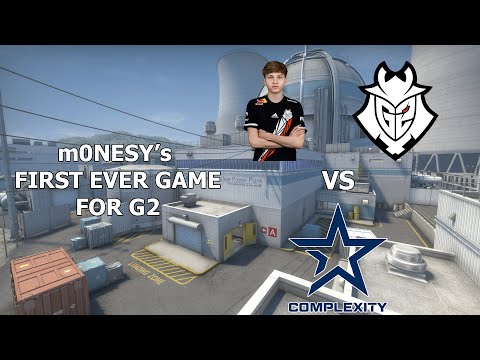 m0NESY's FIRST EVER game for G2! - VOD/demo review, G2 m0NESY vs Complexity on Nuke