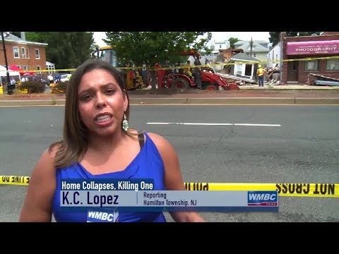 NJ Hamilton Home Collapses