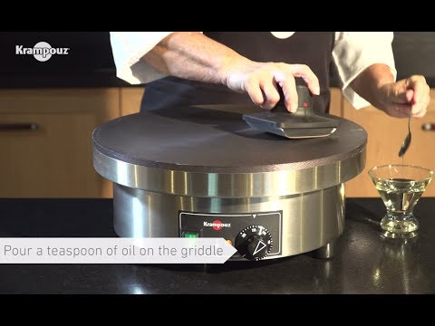 How to season and maintain your crepe maker ?  |  Krampouz