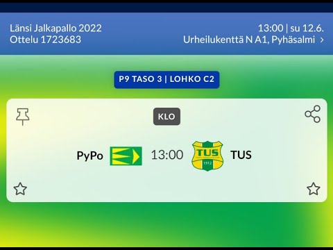 PyPo vs TUS - 12/06/2022