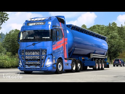 ETS2 1.47 |  Volvo FH 2020 by KP TruckDesign | Bergen 🇳🇴 - Kristiansand | ETS2 Mods