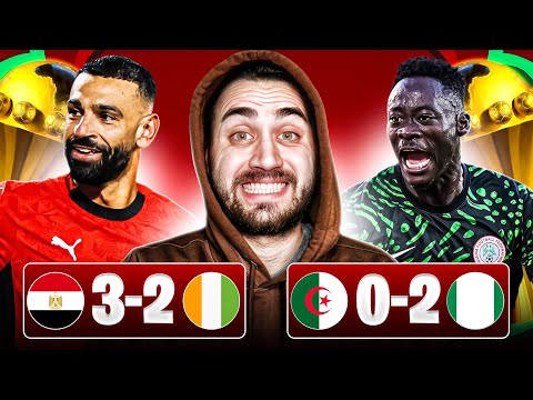 Nigeria Humiliate Algeria | Egypt Beat Cote d'Ivoire in a THRILLER | AFCON RECAP