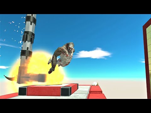 EVERY UNIT VS HAMMER BOMB !!!  animal revolt battle simulator explosion hammer