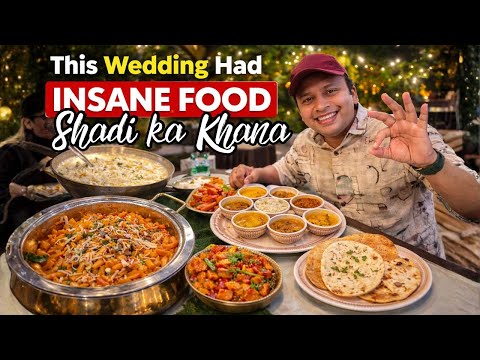 CRAZIEST Indian Wedding Food Experience Ever | Starter to Dessert | Ekveera Catering Services Foodie