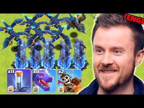 EASIEST Strategy for Town Hall 18 - Dragons with Mass Totems