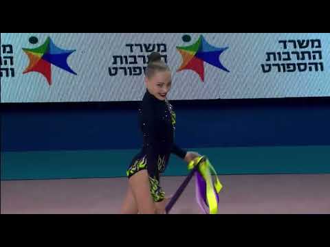 Nikola Vasiljeva Ribbon AA Qualification 26.200-European Championship 2022