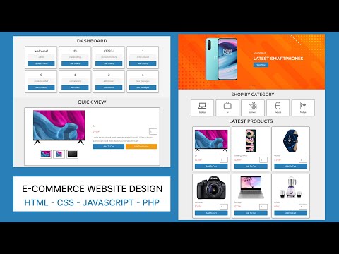Complete Responsive E Commerce Website Using Html Css Javascript Php Pdo Demo