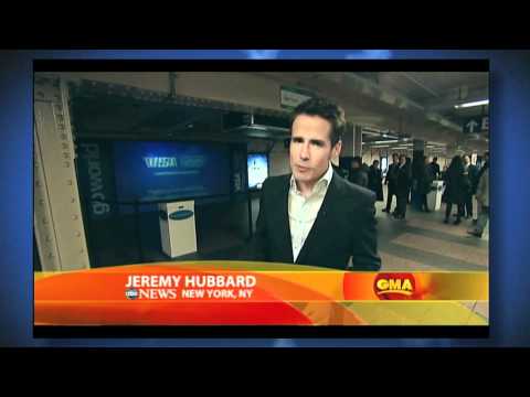 Visa Go World 2010 Winter Olympics Grand Central Station 3D Installation