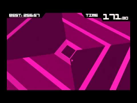 307 second run on Super Hexagon