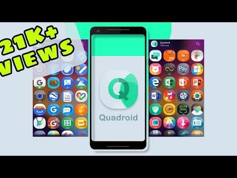 Quadroid - Icon Pack Video