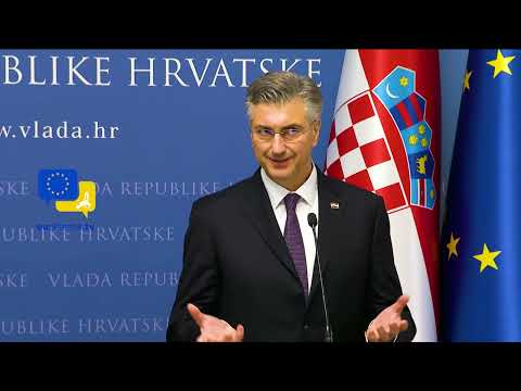 Video Thumbnail: A Drone Fell on Croatia — Today We React in 15 Minutes | PM Andrej Plenković