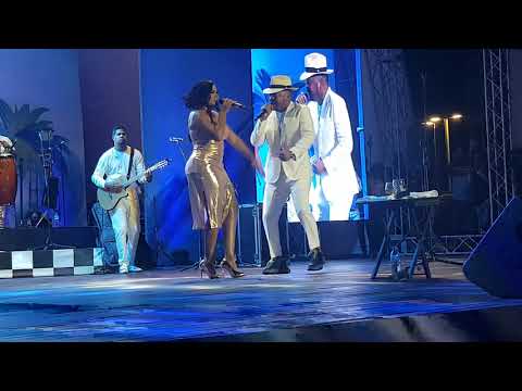 Wason Brazoban y Martha HEredia "Nosotros" en el Anfiteatro de Puerto Plata