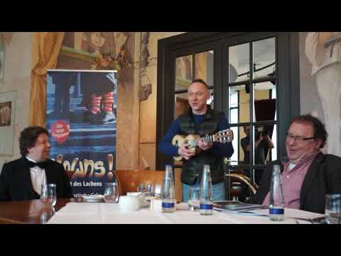 Clowns! Kunst des Lachens 2019 im Prinzregententheater. Pressekonferenz