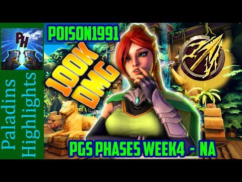 Poison1999(SC) on Impulse Cassie vs ToXicity Game2 Paladins Global Series Phase5 Week4 - NA