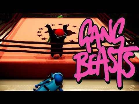 GANG BEASTS ONLINE - Taunting is Fun... [MELEE] Video