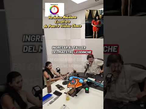 Verónica Maidana Escultora de Puerto Vilelas Provincia del Chaco. #cultura #arte #escultura