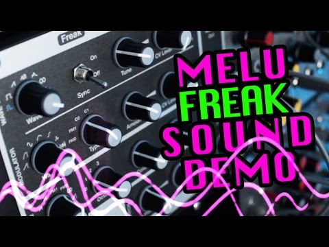 Melu Instruments FREAK VCO Sound Demo #TTNM