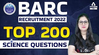 BARC Recruitment 2022 | Work Assistant | Top 200 Science Questions