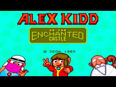 Alex Kidd in the Enchanted Castle - Longplay/Walkthrough (No Damage)