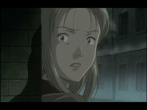 Eva looks at Johan Liebert / Monster (dub)