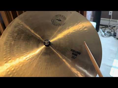 Vintage Paiste Sound Creation 20" Mellow Ride – Approx. 2400g – 4 Rivets – Rare Swiss Made image 3